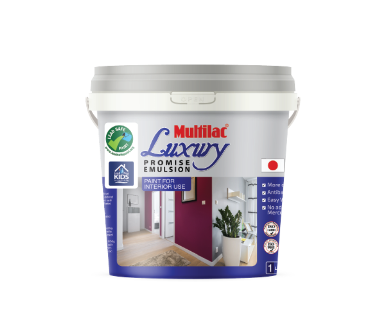 Multilac Luxury Promise Interior Emulsion - Brilliant White